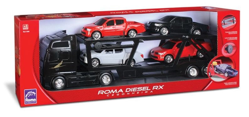Caminhao Cegonheira Diesel RX Verde Roma 1308 – Starhouse Mega Store