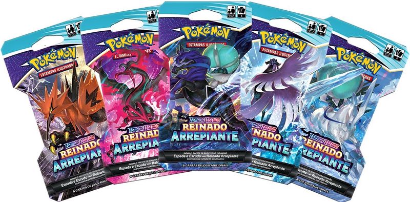 Galar Articuno V, Zapdos V, e Moltres V em Pokémon TCG: Espada