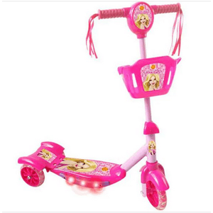 Patinete Com Cesta Belinda Rosa Dmr5027