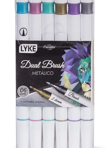 marcador-dual-brush-brush-marker-6-cores-mettilo_7898520007219
