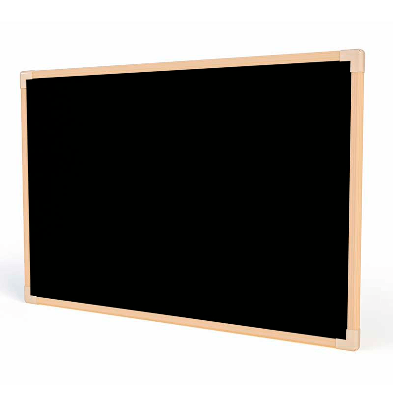 Quadro-Negro-com-Moldura-de-Madeira-100x70-Ref.8812