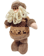 Boneco-de-pelucia-em-pe-Pose-Castanho-42cm-XTS8320--noel