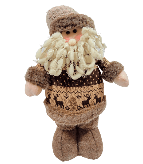 Boneco-de-pelucia-em-pe-Pose-Castanho-42cm-XTS8320-noel7898494683204