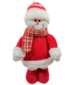 Boneco-de-pelucia-em-pe-Pose-Xadrez-Vermelho-42cm-XTS8675