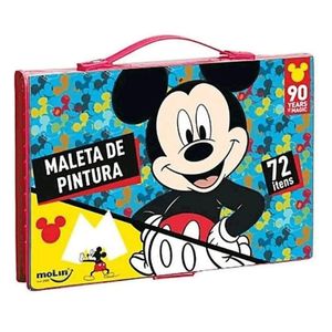 Maleta de pintura Mickey Mouse 72 peças