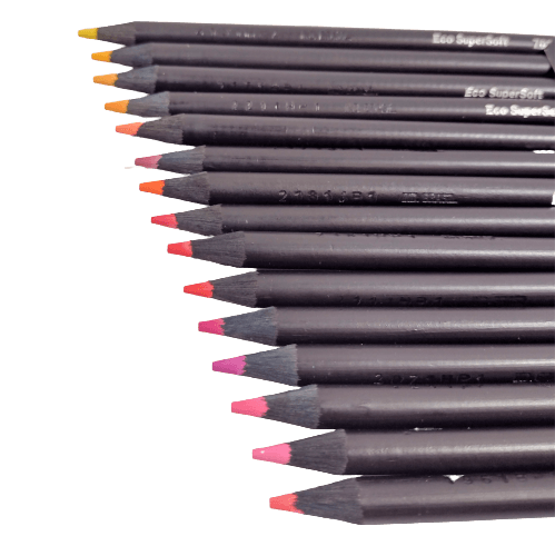 Lápis de Cor 15 SuperSoft Cores Quentes - FaberCastell - Livraria