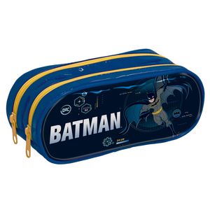 Estojo Escolar Duplo em PVC Batman Azul 3185 DAC