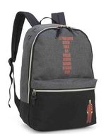 Mochila-Escolar-La-Casa-De-Papel-Cinza-MS46065CP-Luxcel