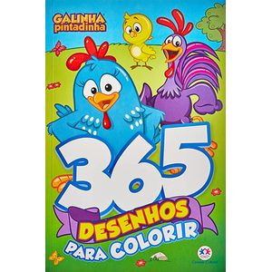 365 Desenhos Para Colorir GALINHA PINTADINHA