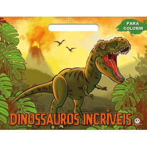 Meu Blocão De Colorir- Dinossauros Incríveis