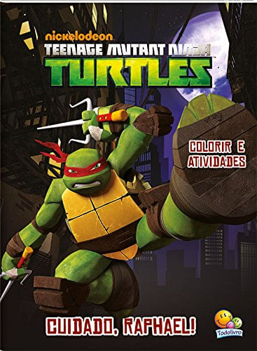 Livro Para Colorir Das Tartarugas Ninjas