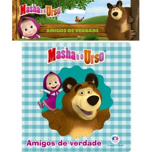 Livro De Banho- Masha E O Urso Amigos De Verdade