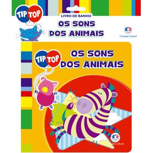 Livro De Banho Tip Top- Os Sons Dos Animais
