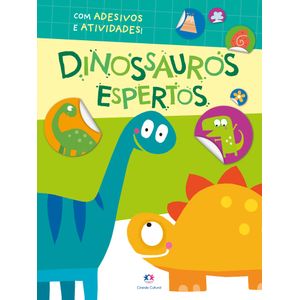 Dinossauros Espertos- Com Adesivos E Atividades