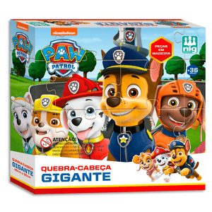Quebra Cabeça Gigante Patrulha Canina MDF 0687