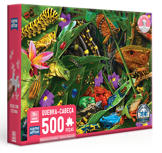 Quebra-cabeça Paisagens Deslumbrantes 500 Pecas Toyster Multicor