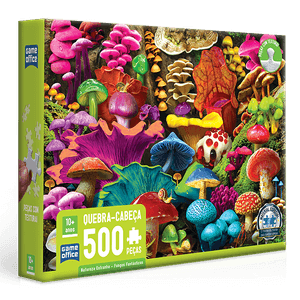 Quebra-cabeça Paisagens Deslumbrantes 500 Pecas Toyster Multicor