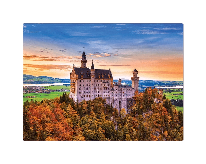 Quebra-Cabeça - Castelo de Neuschwanstein - 1000 Peças - Grow