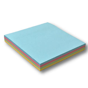 Bloco Auto Adesivo 4 Cores Quadrado 76x76mm