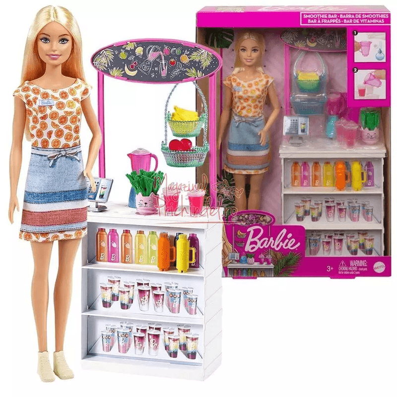 Boneca barbie genuína e pouco kelly simular chá da tarde conjunto