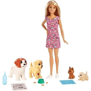 Boneca Barbie Family Treinadora De Cachorrinho FXH08