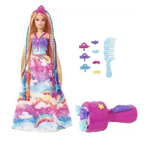 Barbie Princesa Tranças Mágica GTG00