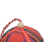 Bola-De-Natal-Decorada-Xadrez-Vermelha-10-Cm-Com-3-Unidades--3-