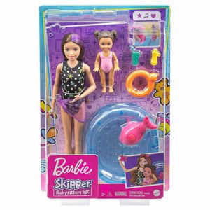 Barbie Family Skipper Conjunto Piscina com bonecas GRP39