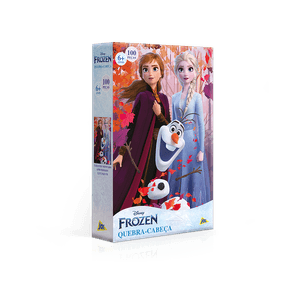Quebra Cabeça 100 Peças Frozen 2867