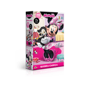 Puzzle 200 Peças Minnie 2816