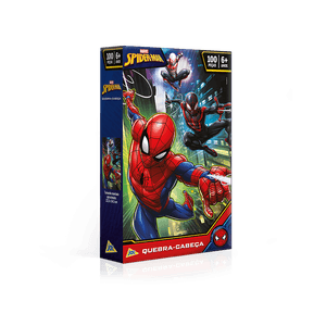 Quebra Cabeça 100 peças Encapado Spiderman 2395