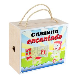 Casinha Encantada Maleta MDF 1196
