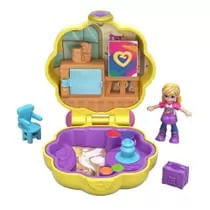 Polly Pocket Mini Estojo Pequenos Lugares Cientista Mattel FRY29