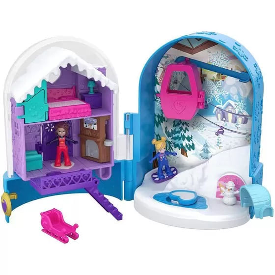 Polly Pocket Mini Mundo De Aventura - Pônei Jumpin Fofo - Edição 2022 - Ri  Happy