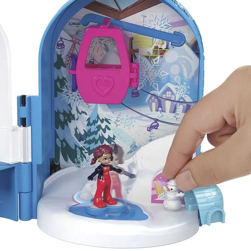 Polly Pocket Mini Mundo De Aventura - Pônei Jumpin Fofo - Edição 2022 - Ri  Happy