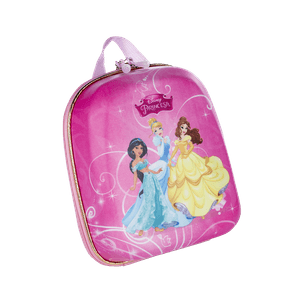 Mochila Lancheira Infantil 3D P Princesas Rosa