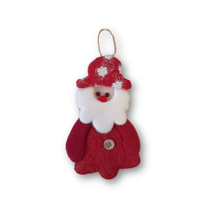 Pendente Boneco Vermelho com Botão 8x13 Wfh1452