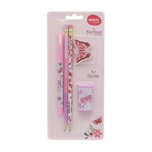 Kit Escolar Borboletas Molin Ref. 30910