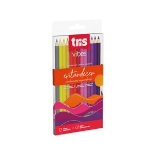 Lápis De Cor Tris Vibes Entardecer C/12 Cores Ref. 610818