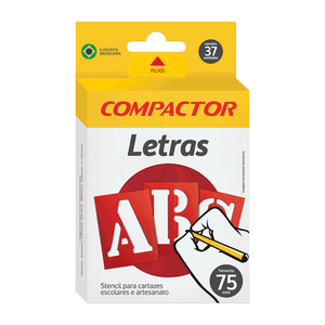Stencil Para Cartazes E Artezanato 75 mm- Compactor