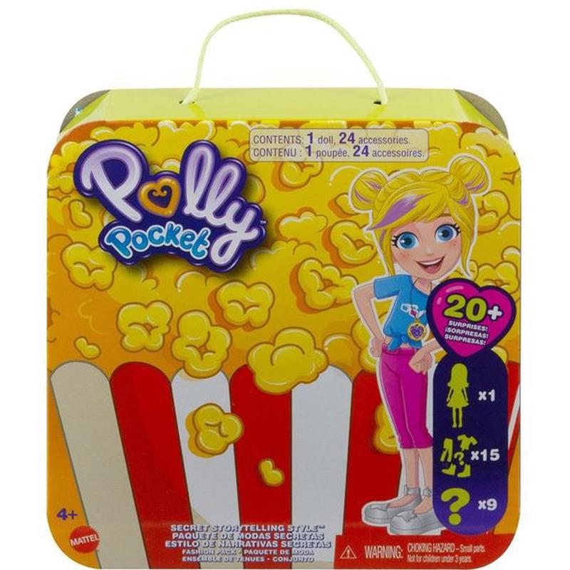 Boneca Mattel Polly Pocket Modas Sortido HNF50