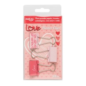 Binder Clips 32 mm Love Molin Ref. 23050