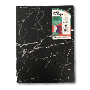 Pasta Catálogo C/ Parafuso C/ 25 Sacos Plásticos Ref. 0252-3 Mineral Black
