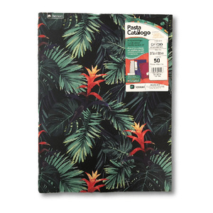 Pasta Catálogo C/ Parafuso C/ 50 Sacos Plásticos Ref. 0257-8 Tropical