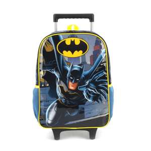 Mochila Escolar Com Carrinho Batman IC37922BM-AM