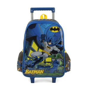Mochila Escolar Com Carrinho Batman IC37935BM-CZ