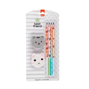 Kit Escolar Best Friend BRW KT1009