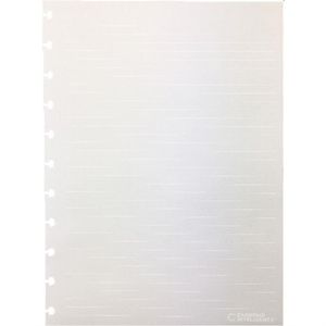 Refil Pautado Para Caderno Inteligente Grande 90g Com 50 Folhas CIRG4017