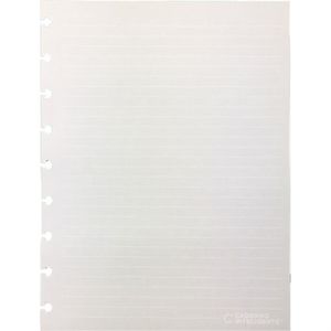 Refil Pautado Para Caderno Inteligente Médio 90g Com 50 Folhas CIRM3020