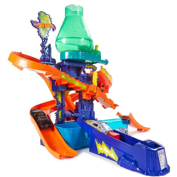 Pista Hot Wheels Estação Cientifica - Mattel CCP76 - Arco-Íris Toys